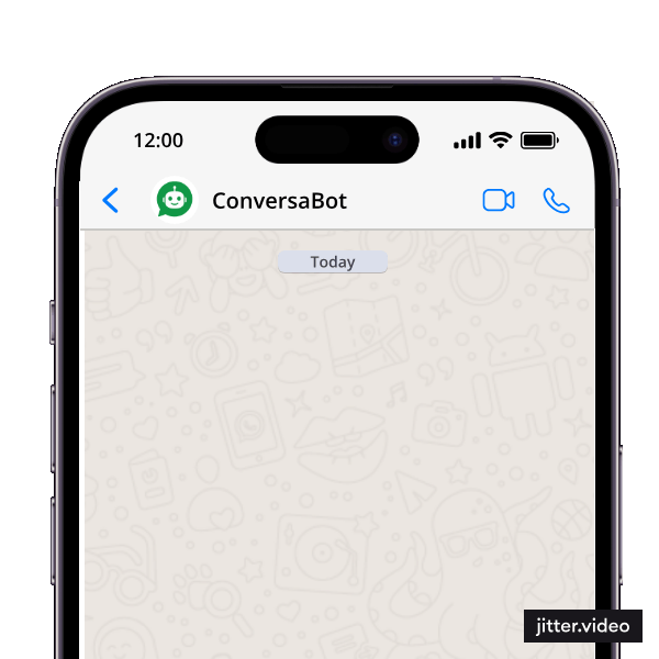 WhatsApp chatbot responde preguntas demo